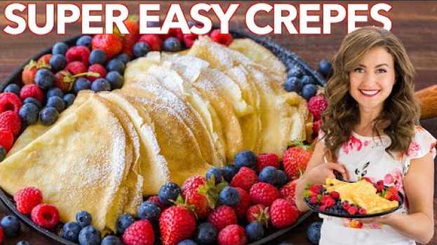 Видео How to make Crepes | Easy Crepe Recipe на русском