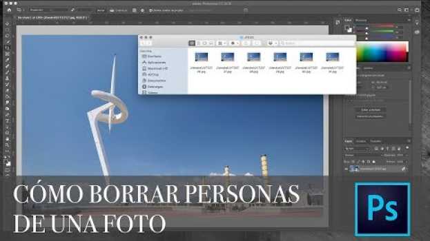 Video CÓMO BORRAR PERSONAS de una FOTO con PHOTOSHOP in English