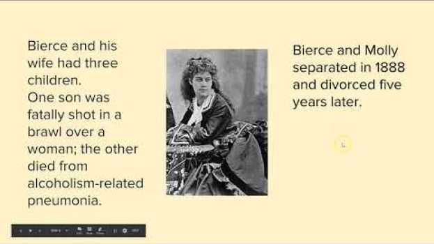 Video Ambrose Bierce su italiano