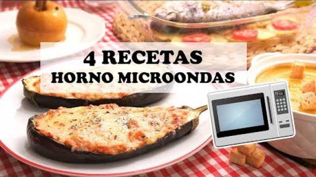 Video 4 Recetas muy Fáciles y Rápidas para el Horno Microondas su italiano