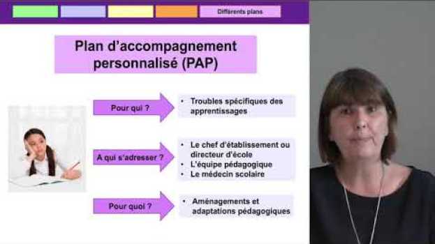 Video 9 - Vers une école inclusive - Quels plans pour qui ? auf Deutsch